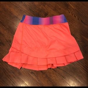 Ivivva tennis skirt. Worn once!!